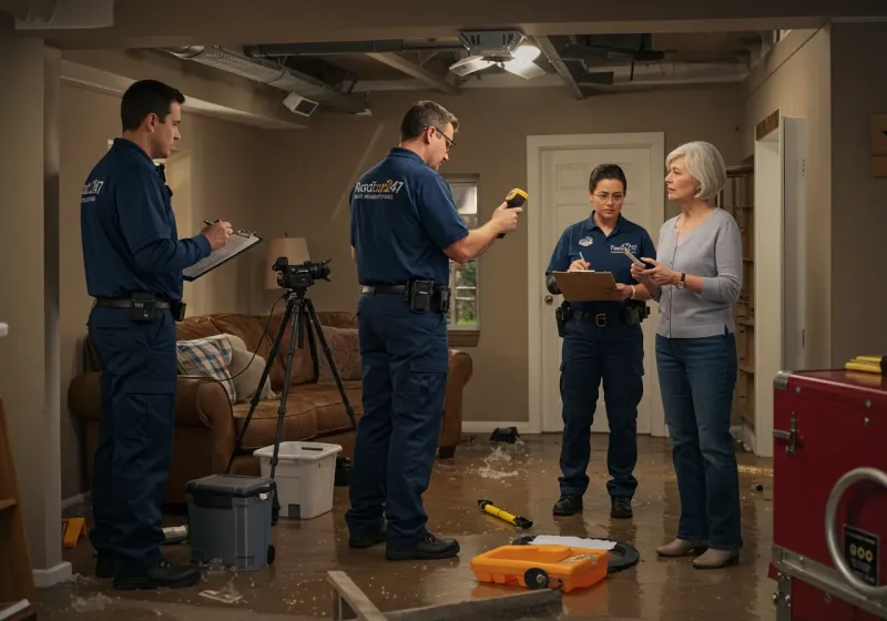 Water Damage Assessment and Insurance Documentation process in Queen Creek, AZ